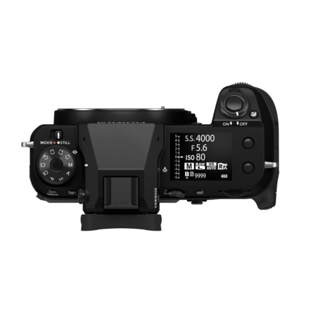 FUJIFILM GFX 100S II Medium Format Mirrorless Camera Bundle with FUJIFILM GF 55mm f/1.7R WR Lens | FUJIFILM G + NPW235 Battery & Charger + 6-Piece Cleaning Kit + Cleaning Cloth (7 Item)