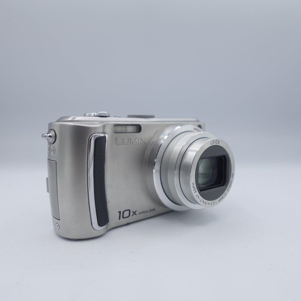 Used Panasonic Lumix DMC-TZ4 Digital Point and Shoot Camera | Silver | U9