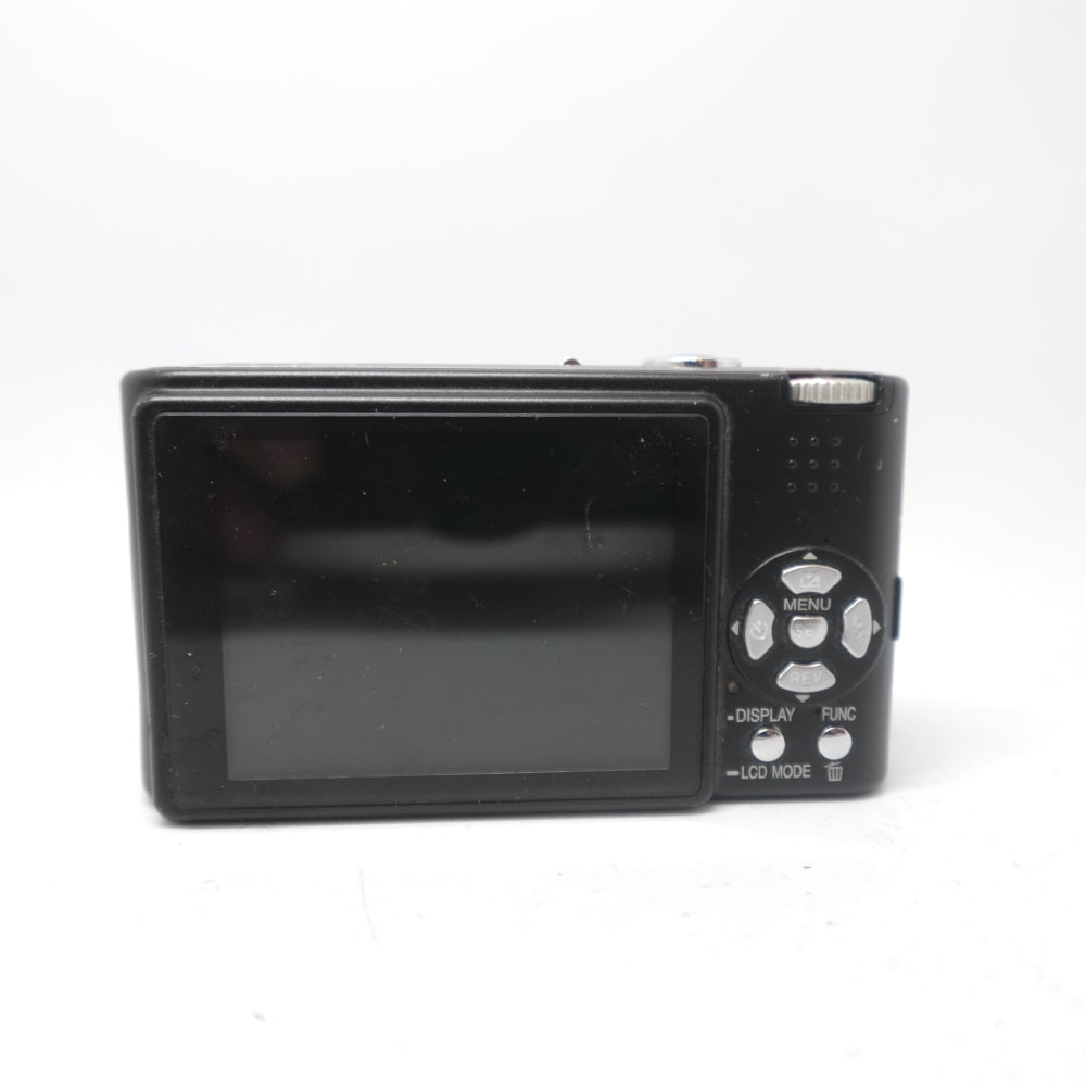 Used Panasonic Lumix DMC-FX12 Digital Point and Shoot Camera | Black | U8
