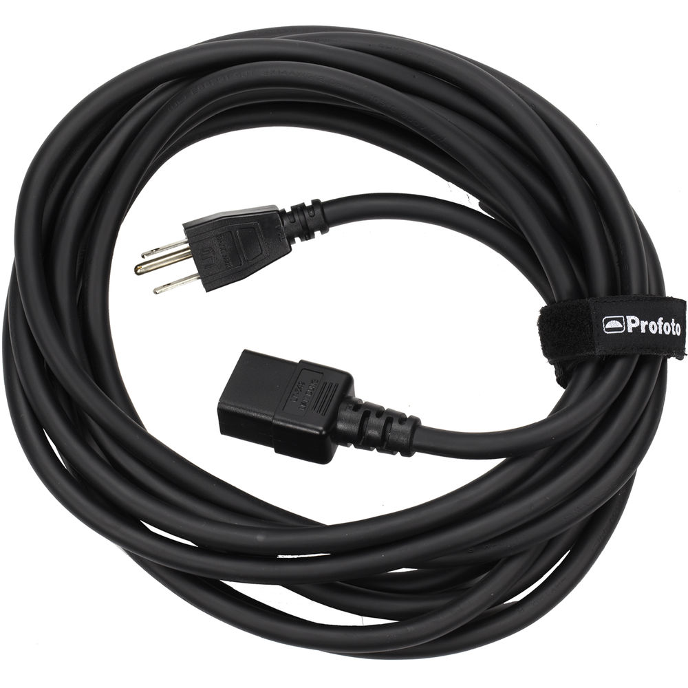 Profoto Power Cable for Pro-10, Pro-8, Pro-7, and D4 Power Packs (U.S./Canada)
