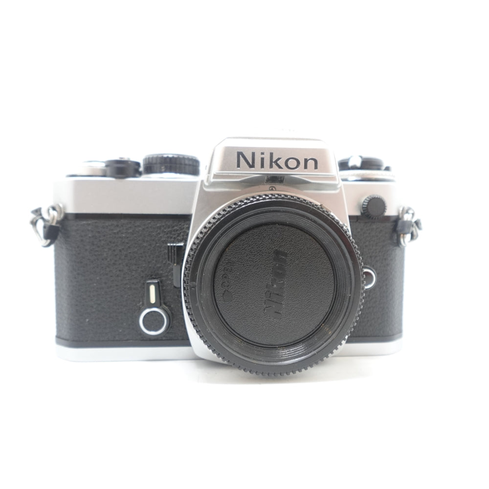 Used Nikon FG-20 35mm SLR Camera Body | Chrome | U9+