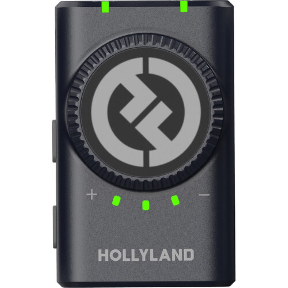 Hollyland LARK M2 DUO 2-Person Wireless Combo Microphone System | 2.4 GHz, Shine Charcoal