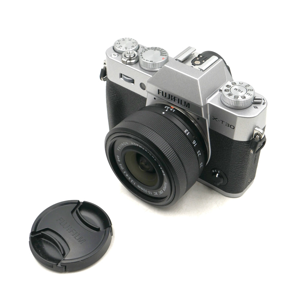 FUJIFILM X-T30 III Mirrorless Digital Camera with XC 13-33mm Lens | Silver **OPEN BOX**