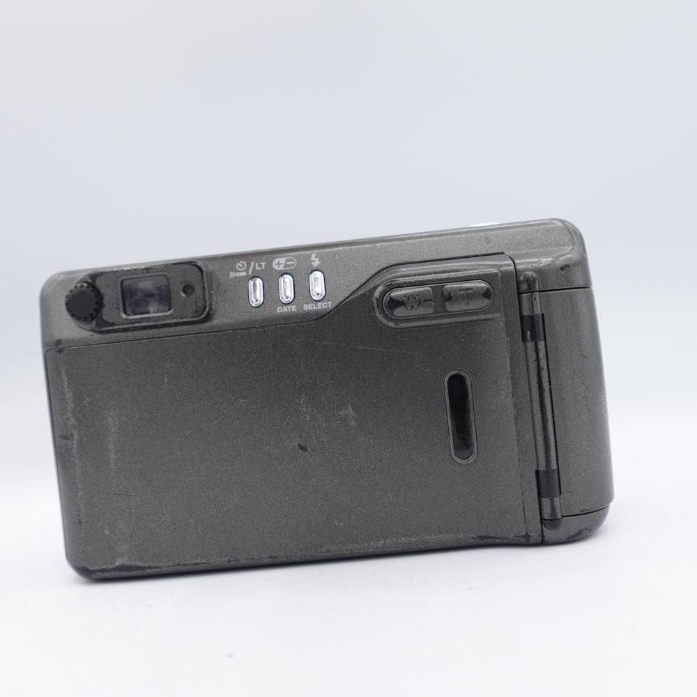 Used Yashica Kyocera T Zoom 35mm Point and Shoot Camera | Grey | U8