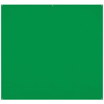 Westcott X-Drop Pro Wrinkle-Resistant Backdrop | Chroma-Key Green, 8 x 8'