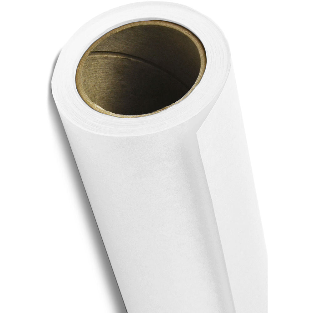 Savage Widetone Seamless Background Paper | 107" x 36', #01 Super White