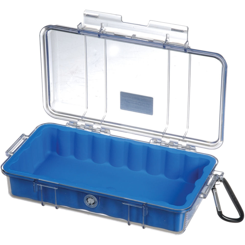 Pelican 1060 Clear Micro Case | Blue