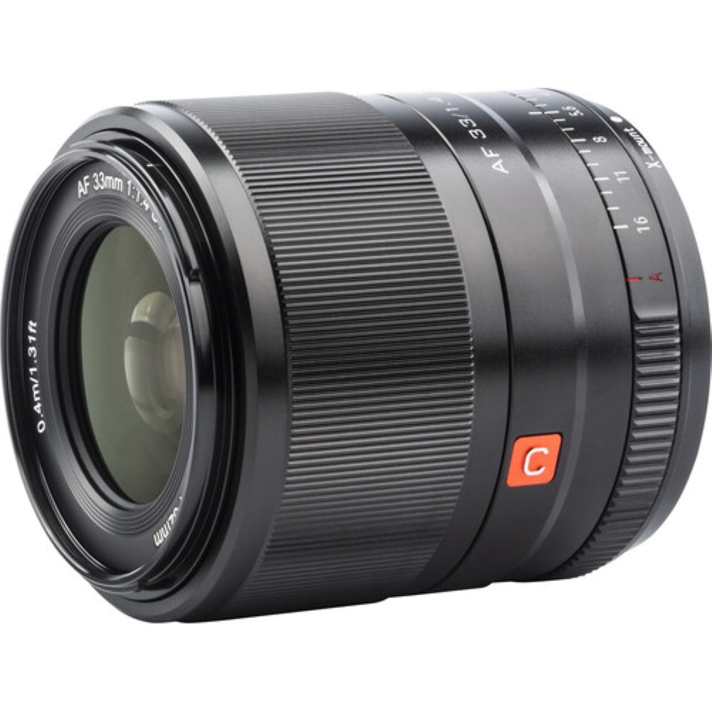 Viltrox AF 33mm f/1.4 XF Lens Compatible with FUJIFILM X (V2, Black) Bundle with UV Filter + Lens Cap Keeper + Cleaning Kit + Cleaning Cloth (5 Items)