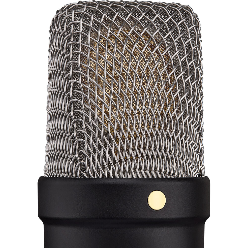 RODE NT1 5th Generation Large-Diaphragm Cardioid Condenser XLR/USB Microphone | Black