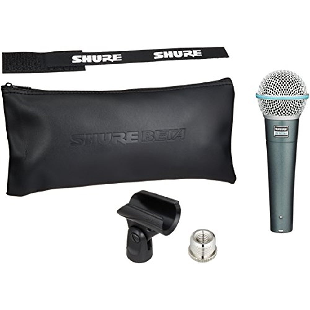 Shure Beta 58A Handheld Supercardioid Dynamic Microphone
