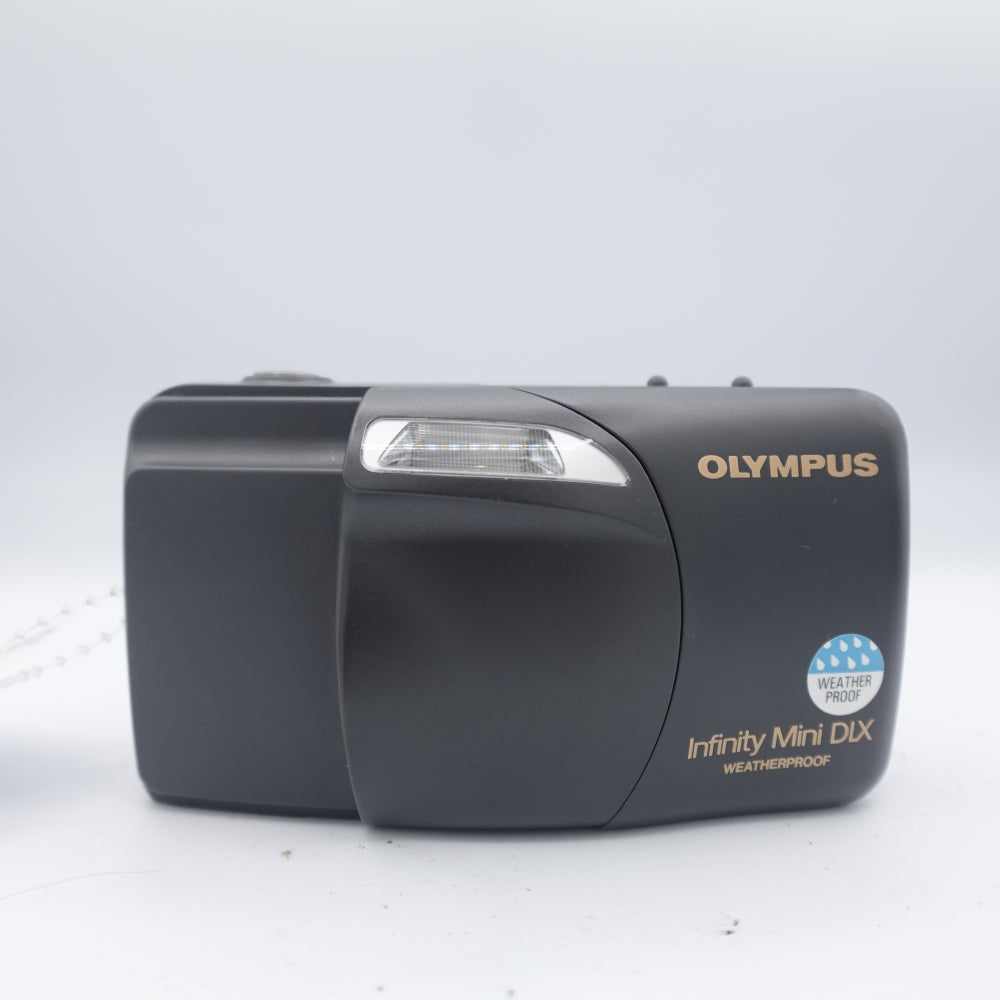 Used Olympus Infinity Mini DLX 35mm Point and Shoot Camera | Grey | U8
