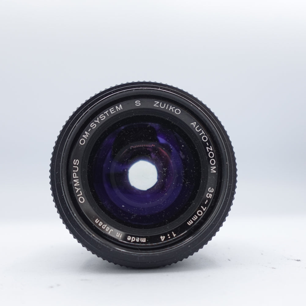 Used Olympus OM-System S Zuiko Auto-Zoom 35-70mm f/4 Lens | Black | U9