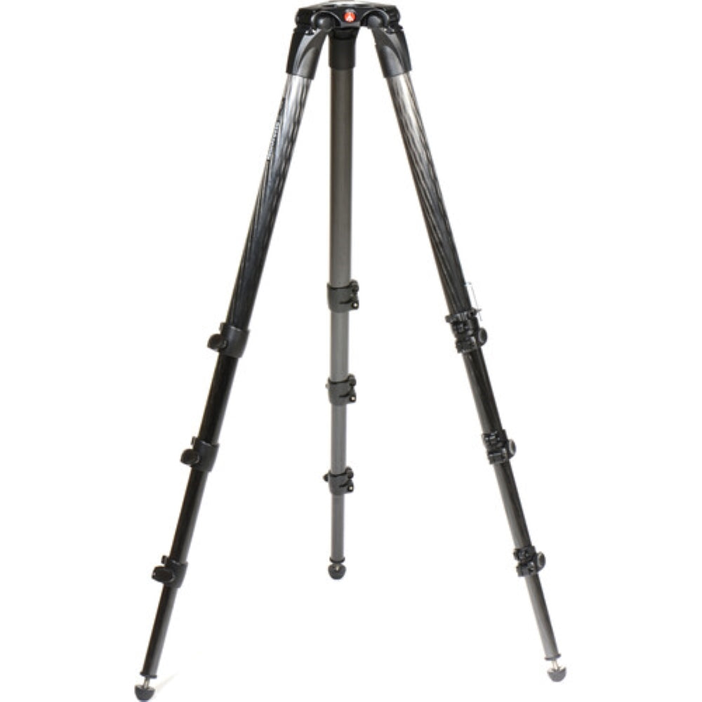 Manfrotto 608 Nitrotech Fluid Video Head and 536 Carbon Fiber Single Leg Tripod
