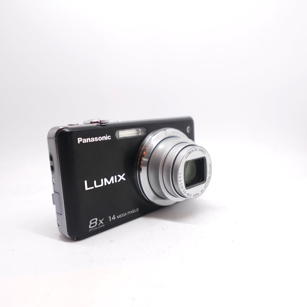 Used Panasonic Lumix DMC-FH20 Digital Point and Shoot Camera | Black | U8+