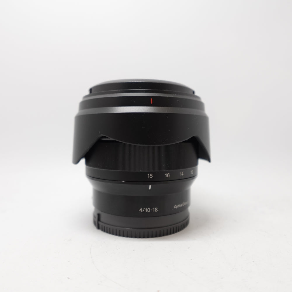 Used Sony 10-18mm f/4 E-Mount OSS Lens | Black | U9