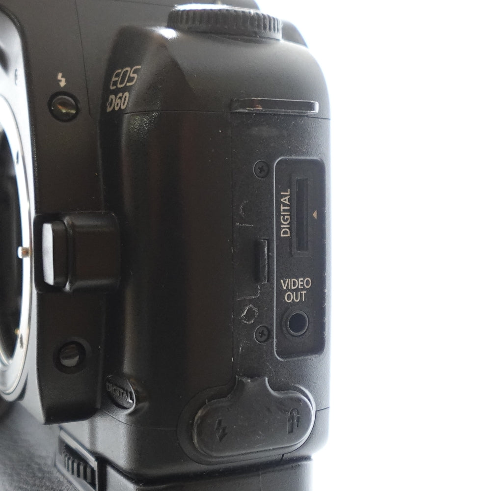 Used Canon EOS D60 With Battery Grip | BLACK | U8