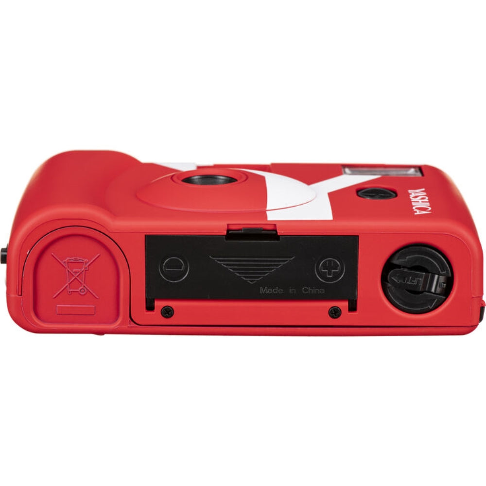 Yashica MF-1 Snapshot 35mm Film Camera | Red