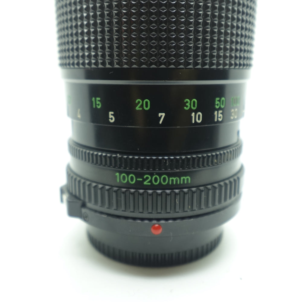 Used Canon FD 100-200mm |  F5.6 | Black | U8