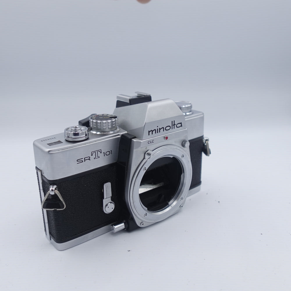 Used Minolta SR-T 101 35mm SLR Camera Body | Chrome | U9