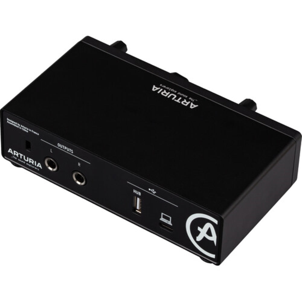 Arturia MiniFuse 1 Portable 1x2 USB Type-C Audio Interface | Black