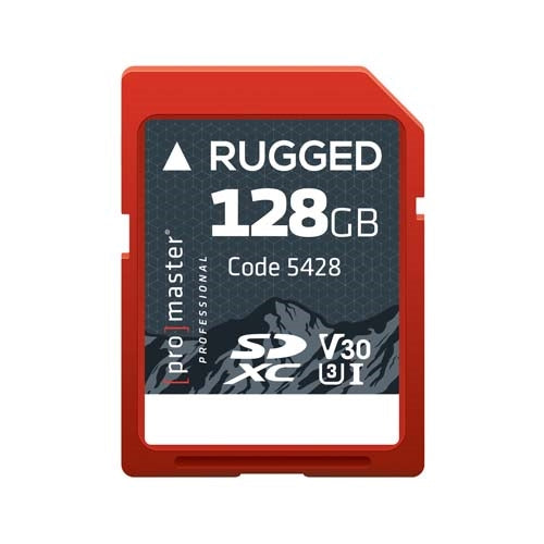 Promaster Rugged SDXC 128GB UHS-1 V30