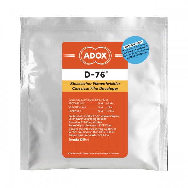 Adox D-76 Film Developer | Powder, Makes 1L