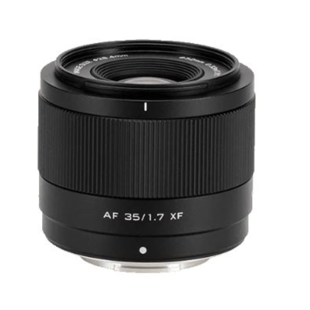 Viltrox AF 35mm f/1.7 XF Lens Compatible with FUJIFILM X Mount Bundle with UV Filter + Lens Cap Keeper + Cleaning Kit + Cleaning Cloth (5 Items)