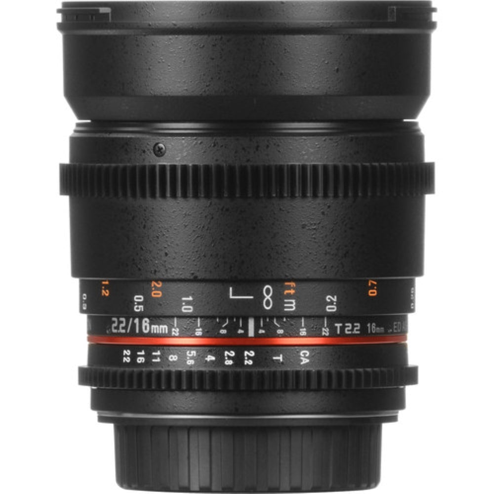 Rokinon 16mm T2.2 Cine DS Lens for Sony E Mount for APS-C
