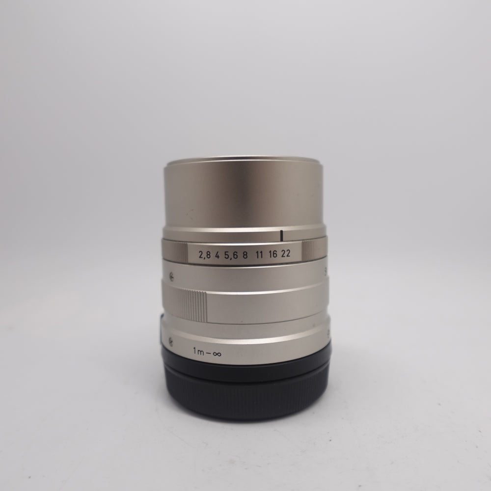 Used Contax G Carl Zeiss Sonnar 90mm f/2.8 T* Rangefinder Lens | Chrome | 9+