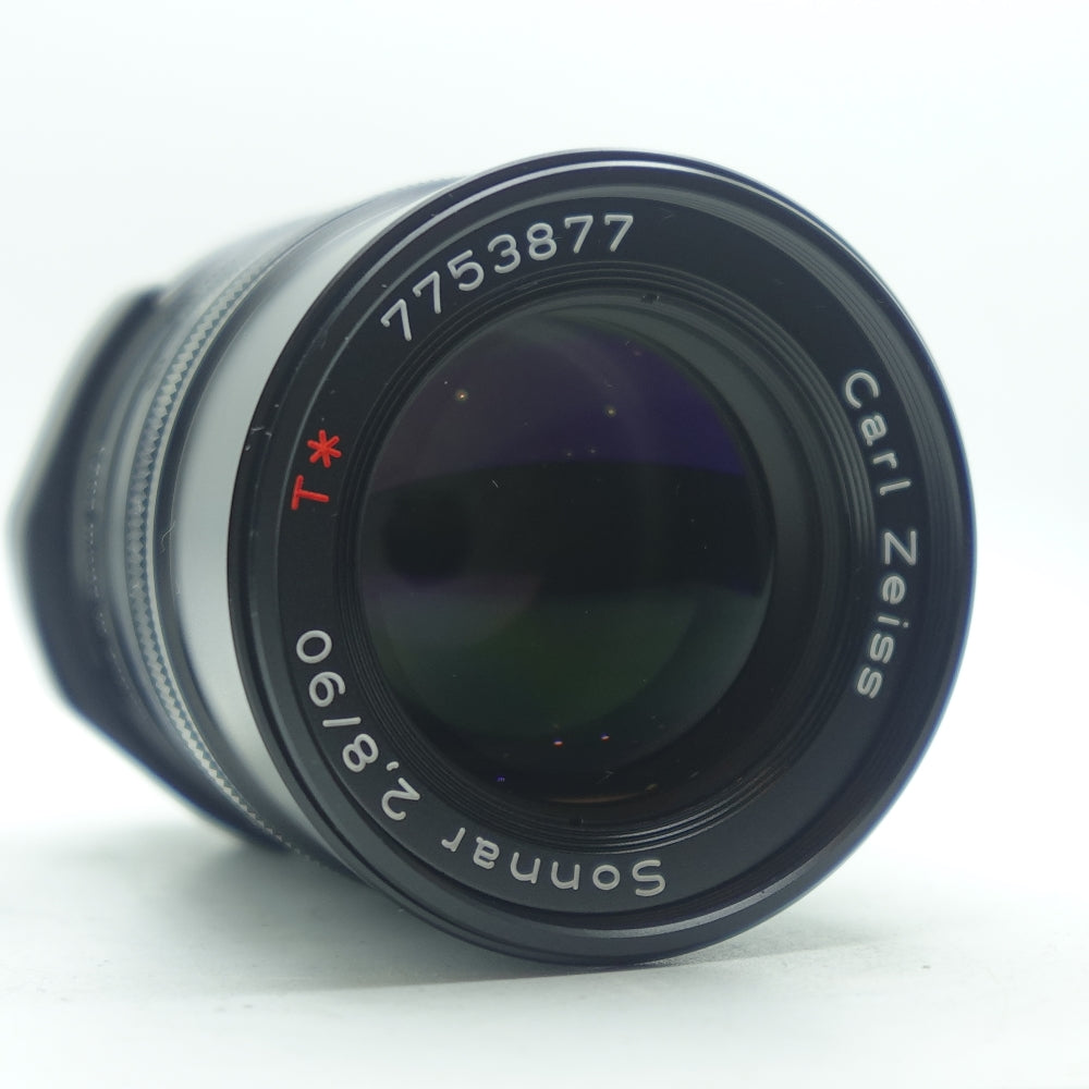 Used Contax G Carl Zeiss Sonnar 90mm f/2.8 T* Rangefinder Lens | Black | 9+