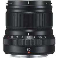 FUJIFILM XF 50mm f/2 R WR Lens | Black