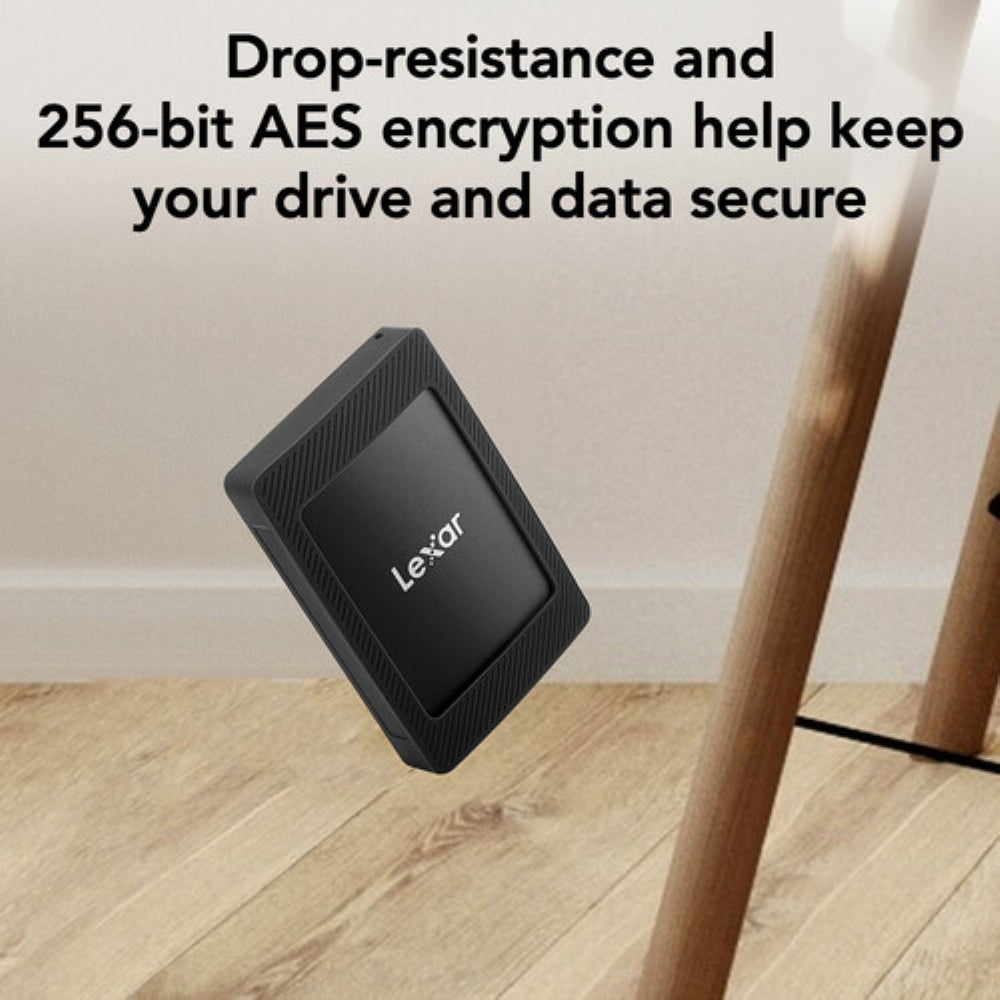 Lexar 4TB SL500 USB-C 3.2 Gen 2x2 Portable SSD with Magnetic Set