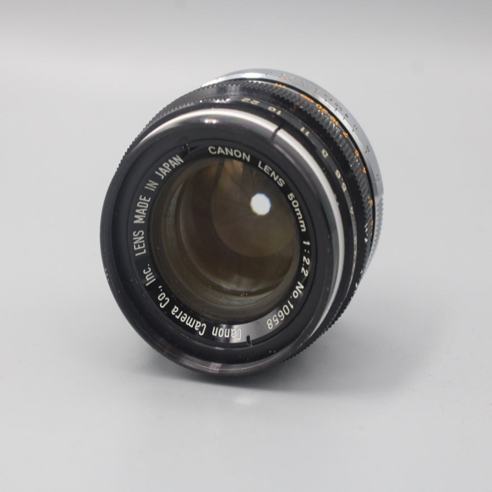 Used Canon LTM 50mm f2.2 Lens