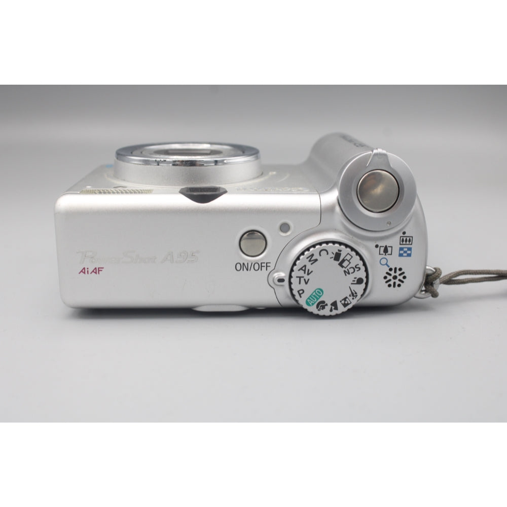 Used Canon Powershot A95 Point and Shoot Digital Camera | Silver