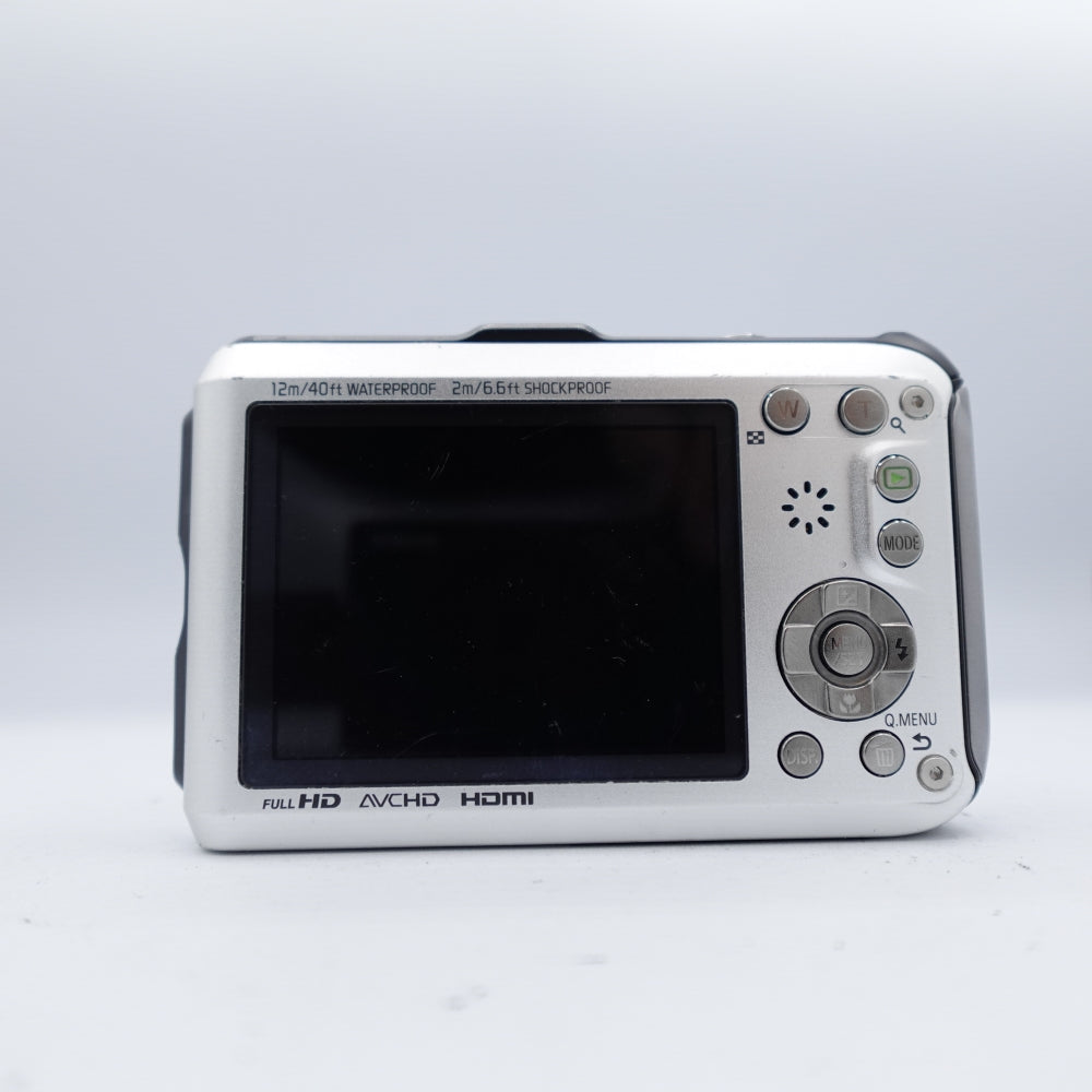 Used Panasonic Lumix DMC-FT4 Digital Point and Shoot Camera | Silver | U8
