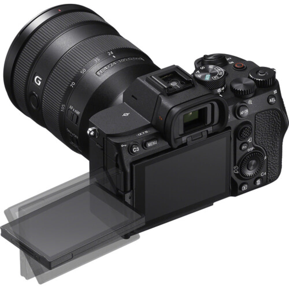 Sony Alpha a7 IV Mirrorless Camera |28-70mm Lens Bundle with 64GB Memory Card + 55mm Filter + Cap Keeper + Case + Cleaning Kit + SD Card Case + SD Reader + Cloth + Charger (11 Items)