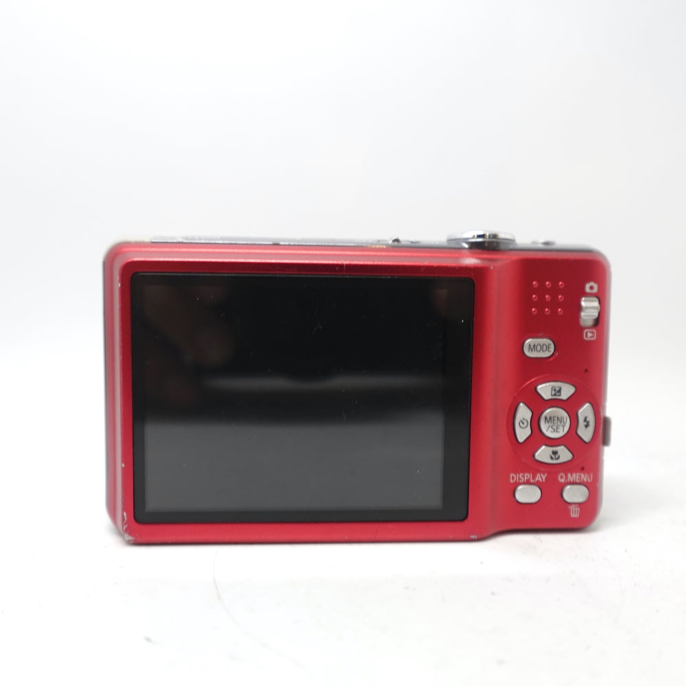 Used Panasonic Lumix DMC-FH20 Digital Point and Shoot Camera | Red | U8