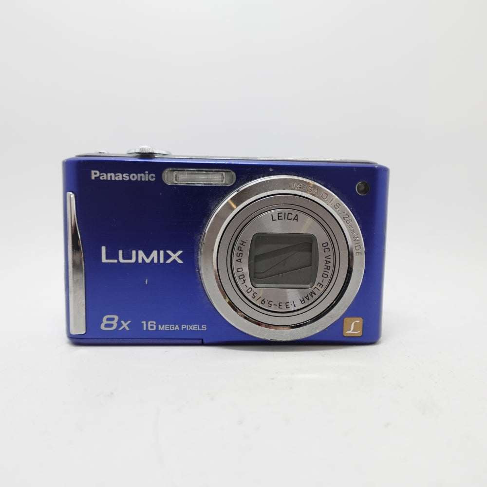 Used Panasonic Lumix DMC-FH25 Digital Point and Shoot Camera | Blue | U8+