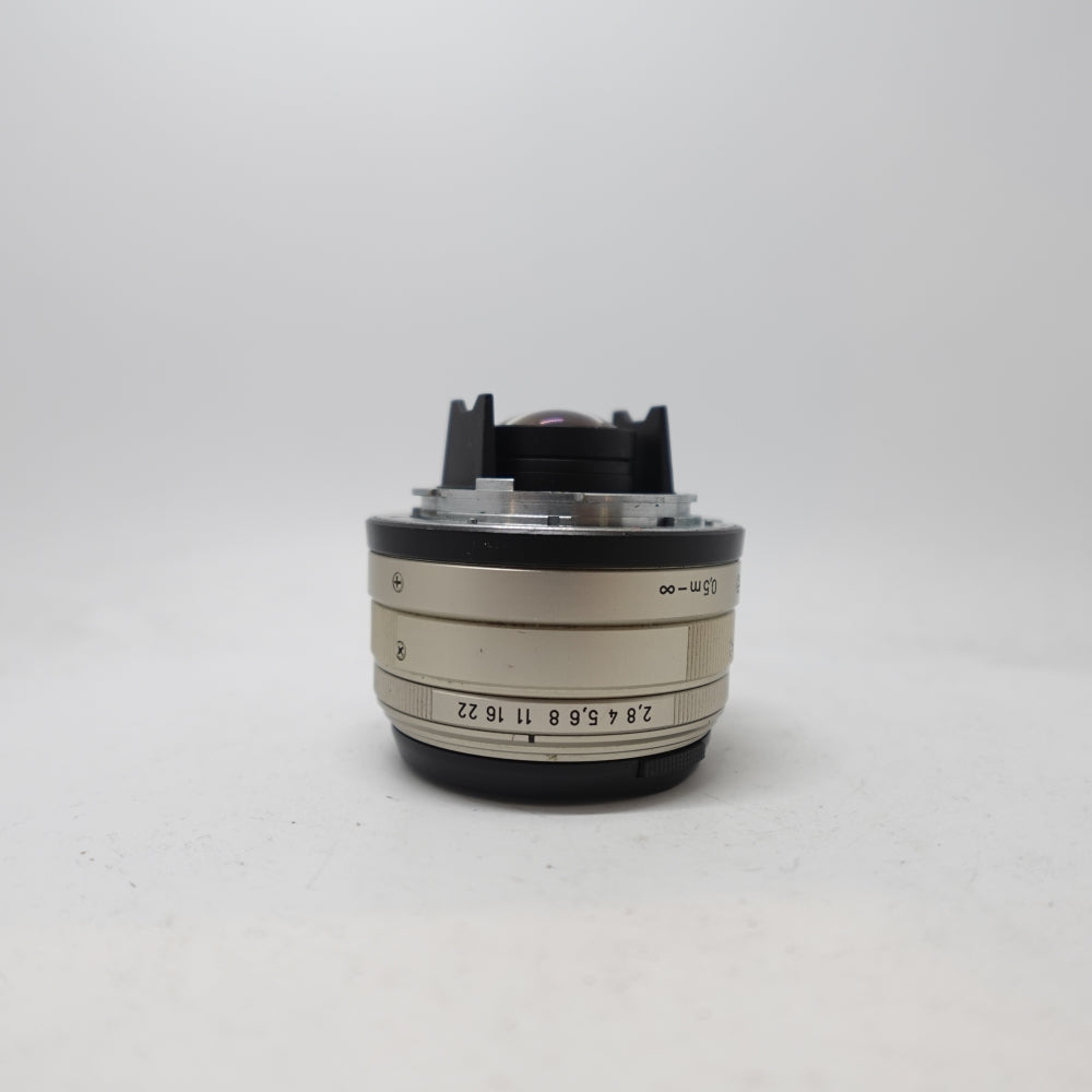 Used Contax Zeiss Biogon 28mm f/2.8 T* G-Mount Rangefinder Lens | Chrome | U9