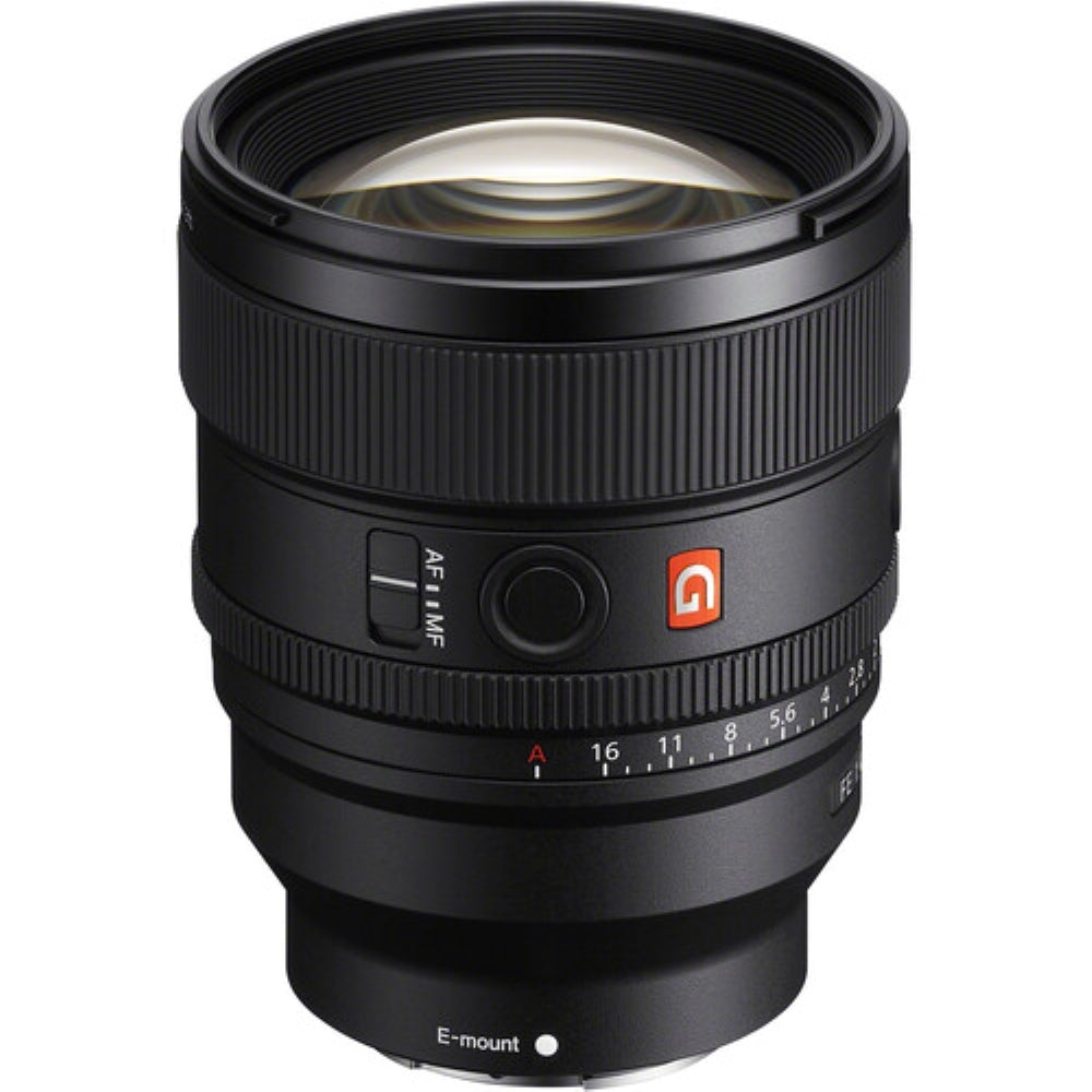 Sony FE 85mm f/1.4 GM II Lens Bundle with 77mm UV Filter + Deluxe Photo Starter Kit + Microfiber Cleaning Cloth (4 Items)