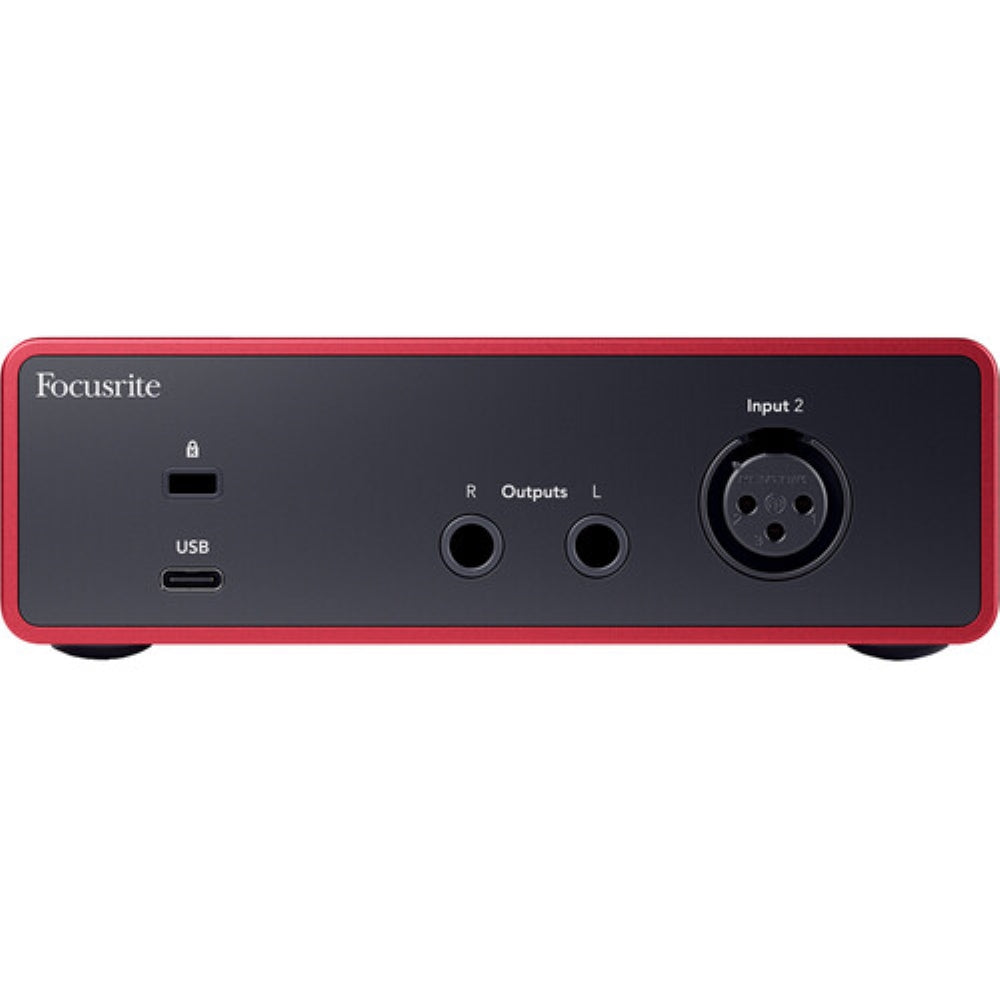 Focusrite Scarlett Solo Studio USB-C Audio Interface with Microphone and Headphones | 4th Generation