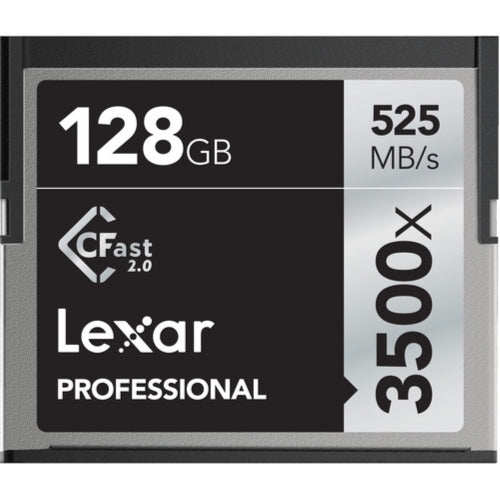 Lexar 128GB Professional 3500x CFast 2.0 Memory Card