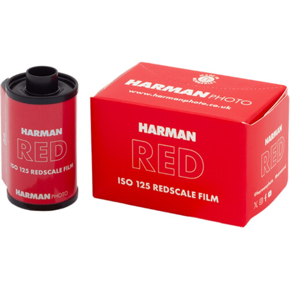 HARMAN technology Red 125 Redscale Color Negative Film | 35mm Roll Film, 36 Exposures
