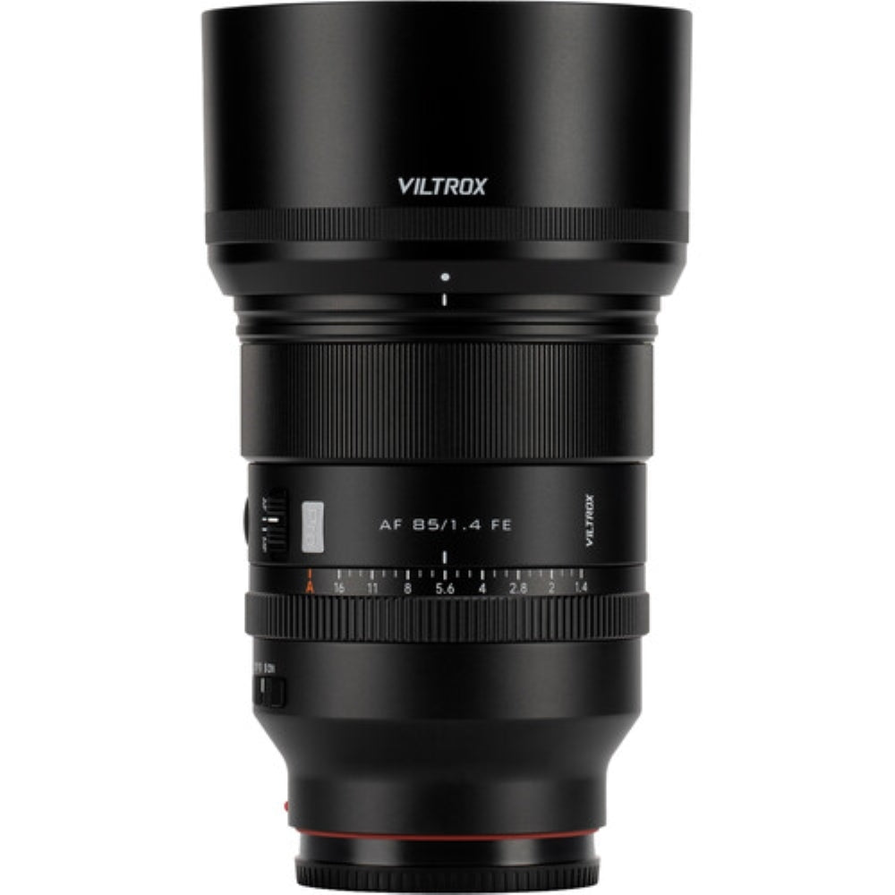 Viltrox AF 85mm f/1.4 Pro FE Lens Compatible with Sony E Bundle with UV Filter + Lens Cap Keeper + Cleaning Kit + Cleaning Cloth (5 Items)