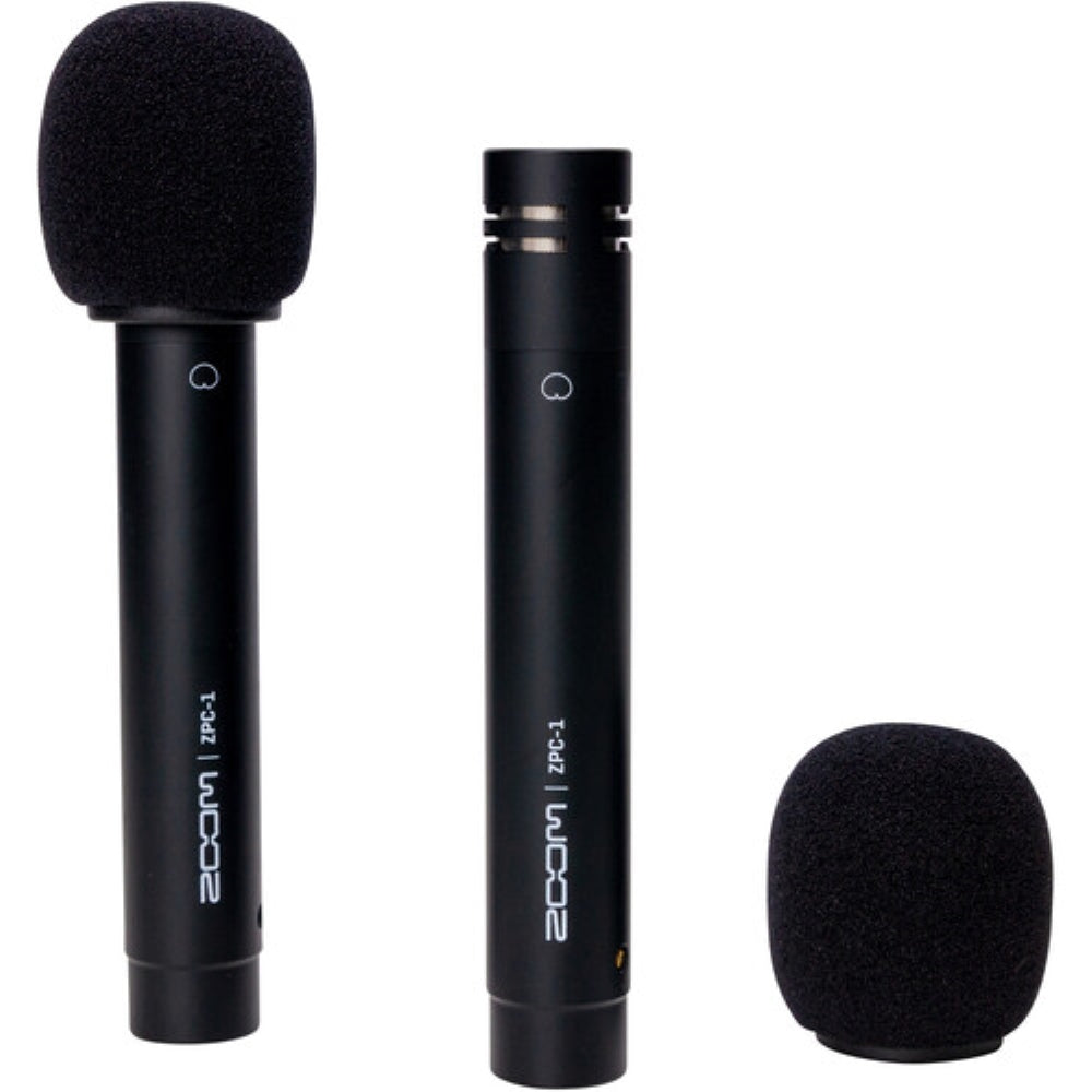 Zoom ZPC-1 Cardioid Pencil Condenser Microphones | Matched Pair