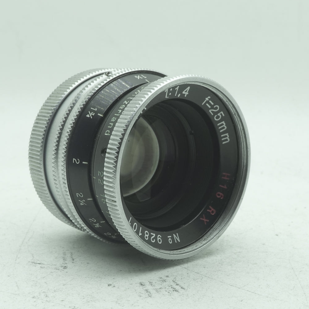 Used Switar 25mm F/1.4 | C-mount | U8