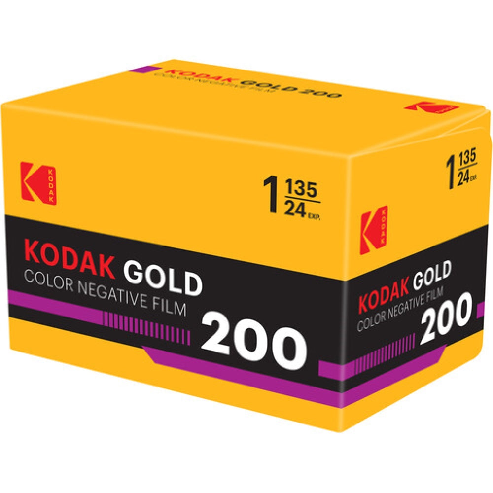 Kodak Eastman GOLD 200 Color Negative Film | 35mm Roll Film, 24 Exposures