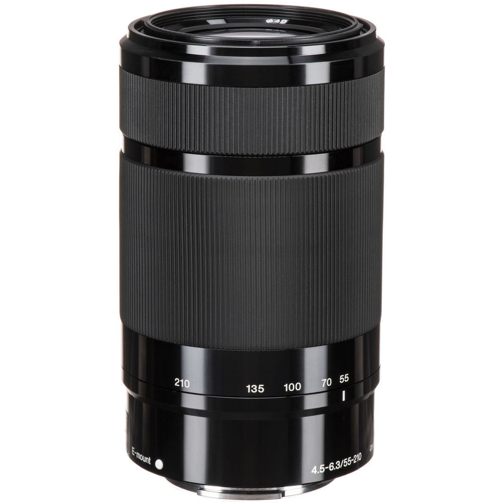 Sony 55-210mm f/4.5-6.3 OSS Telephoto E-Mount Lens | Black