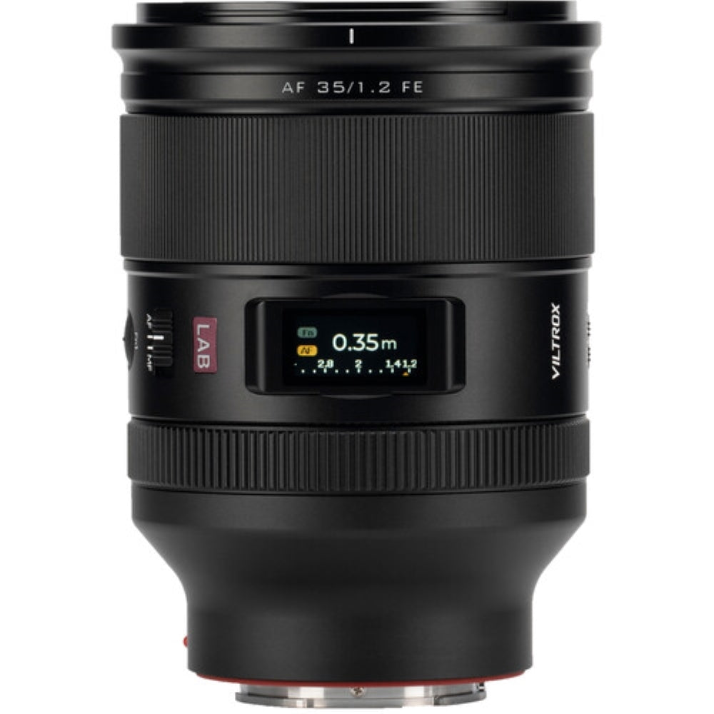 Viltrox AF 35mm f/1.2 LAB FE Lens Compatible with Sony E Mount Bundle with UV Filter + Lens Cap Keeper + Cleaning Kit + Cleaning Cloth (5 Items)