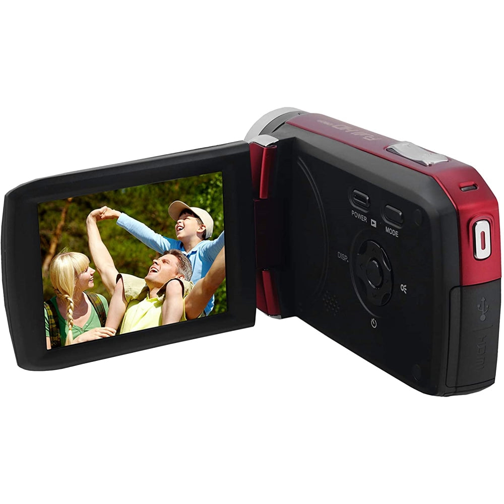 Bell & Howell DV30HD 1080p HD Video Camera Camcorder | Red